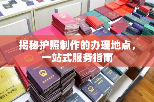 积石山揭秘护照制作的办理地点，一站式服务指南