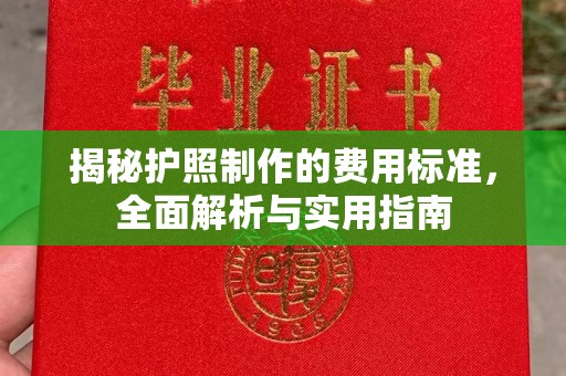积石山揭秘护照制作的费用标准，全面解析与实用指南